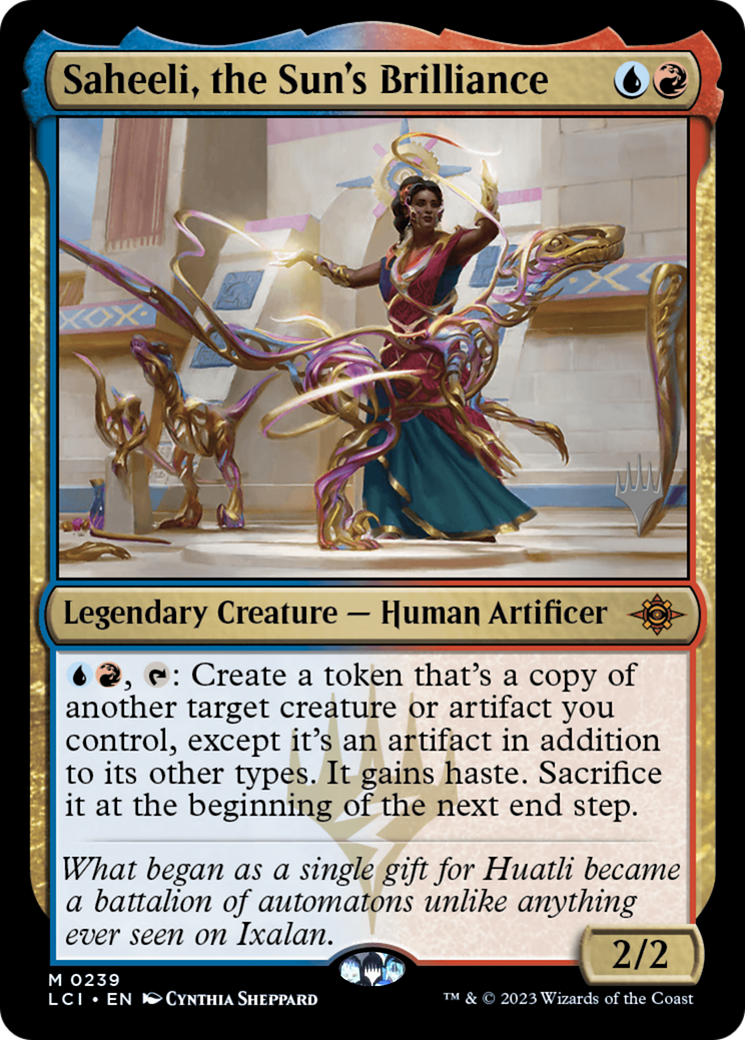 Saheeli, the Sun's Brilliance (PPLCI-239P) - The Lost Caverns of Ixalan Promos