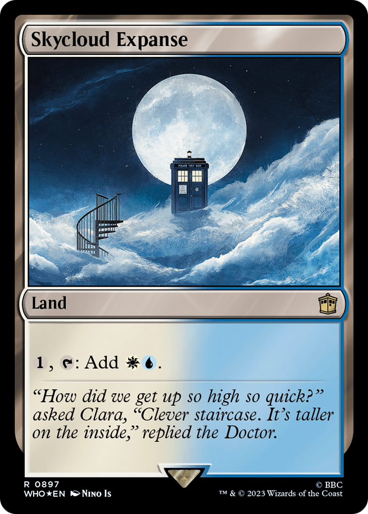 Skycloud Expanse (WHO-897) - Doctor Who Foil