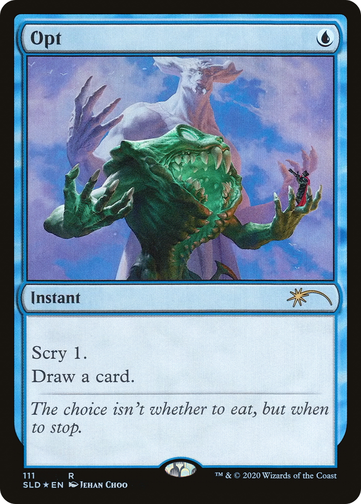 Opt (111) (SLD-111) - Secret Lair Drop Foil