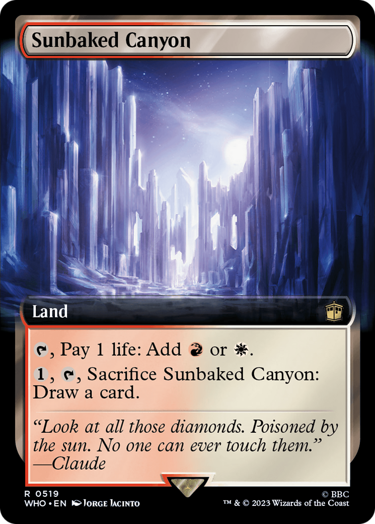 Sunbaked Canyon (WHO-519) - Doctor Who: (Extended Art)