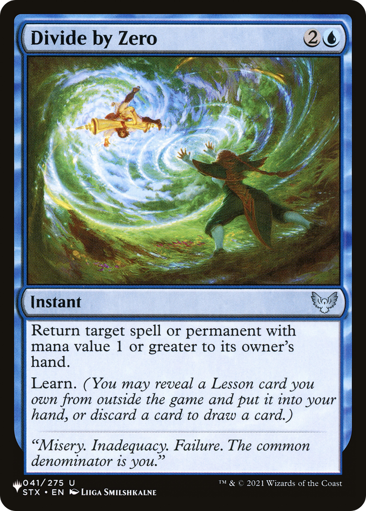 Divide by Zero (LIST-041/275) - The List