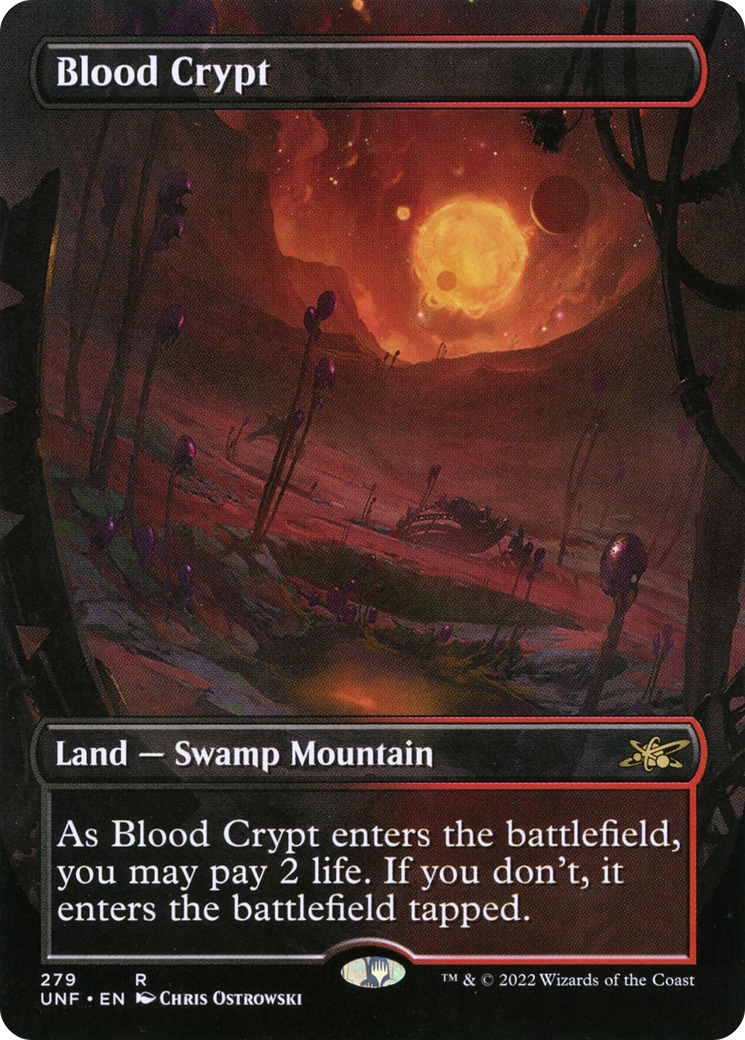 Blood Crypt (UNF-279) - Unfinity (Borderless)