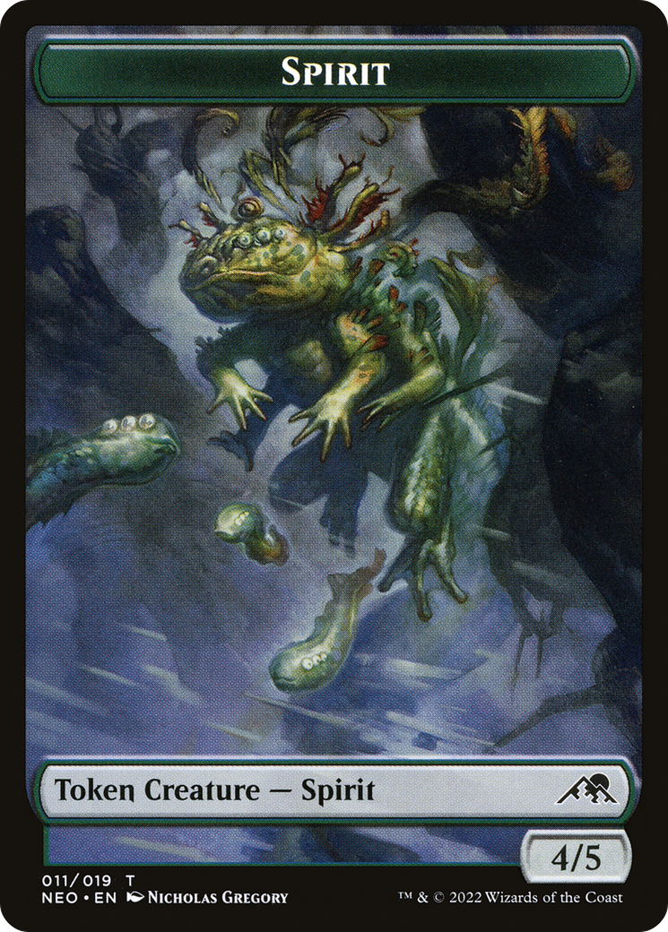 Spirit (NEO-011) - Kamigawa: Neon Dynasty Tokens