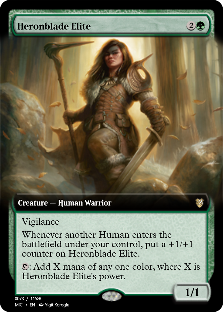Heronblade Elite (PRM-94026) - Magic Online Promos