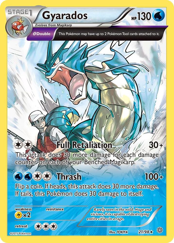 Gyarados (21) (21/98) [XY Ancient Origins]