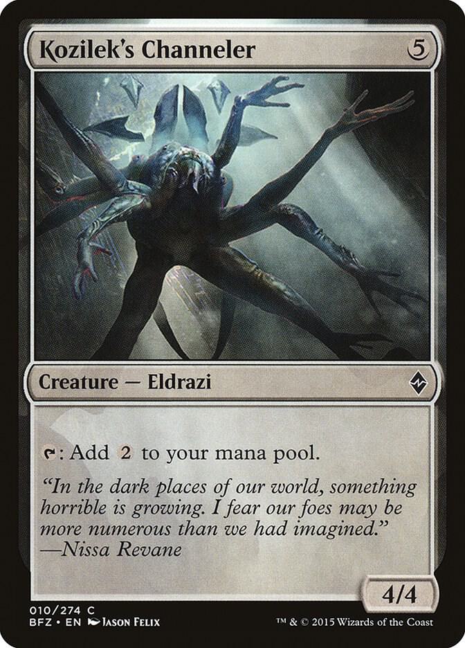 Kozilek's Channeler (10) [Battle for Zendikar]