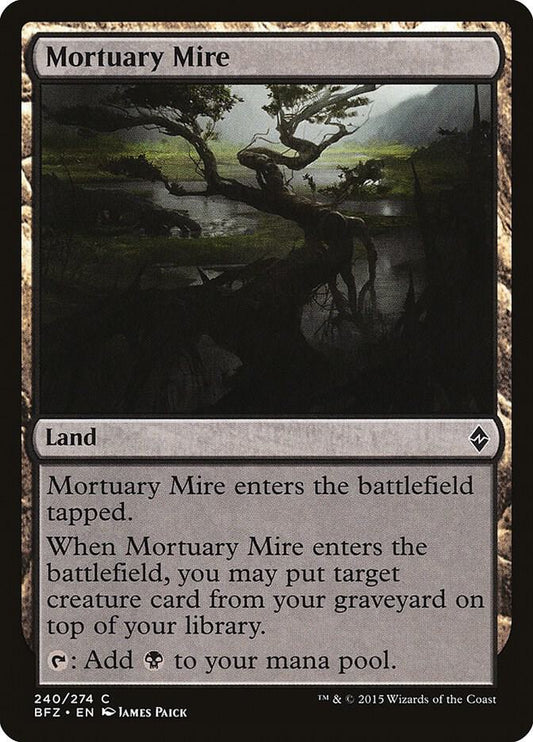 Mortuary Mire (240) [Battle for Zendikar]