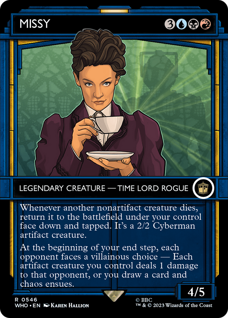 Missy (WHO-546) - Doctor Who: (Showcase) (Borderless)