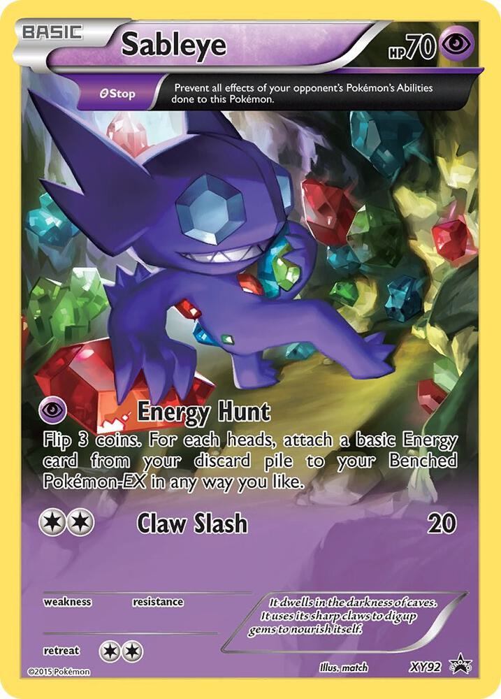 Sableye - XY92 [XY Promos]