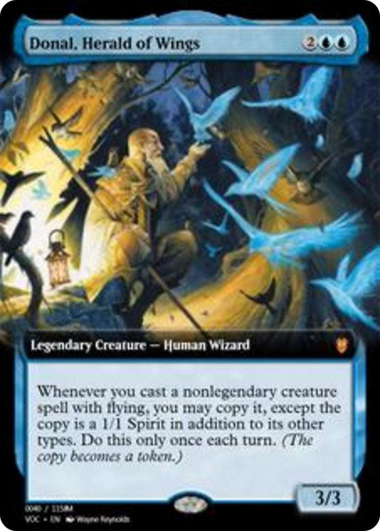 Donal, Herald of Wings (PRM-95319) - Magic Online Promos Foil