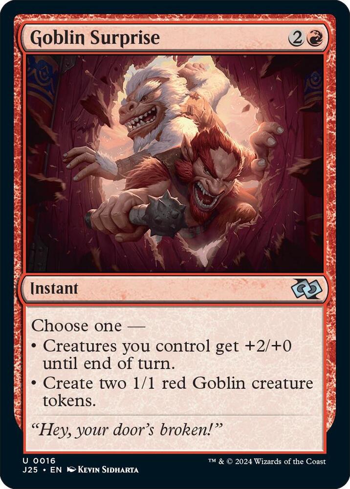Goblin Surprise (16) [Foundations Jumpstart]