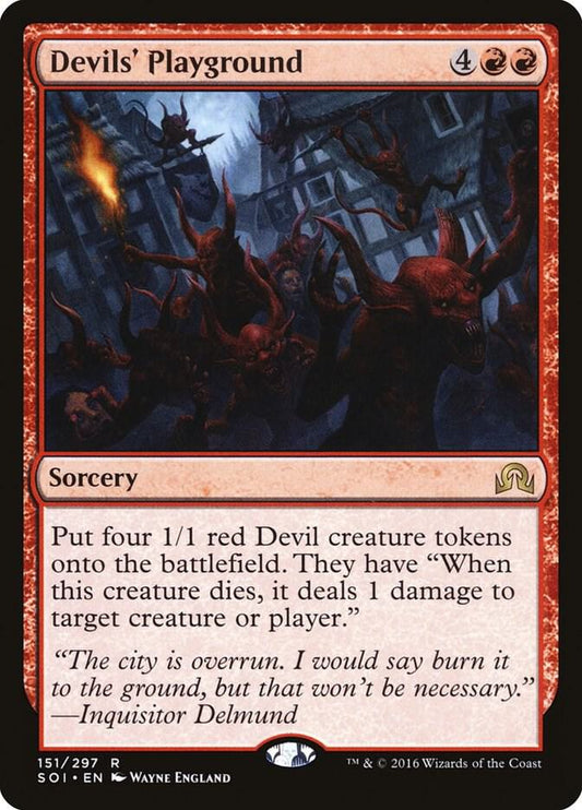 Devils' Playground (151) [Shadows over Innistrad]