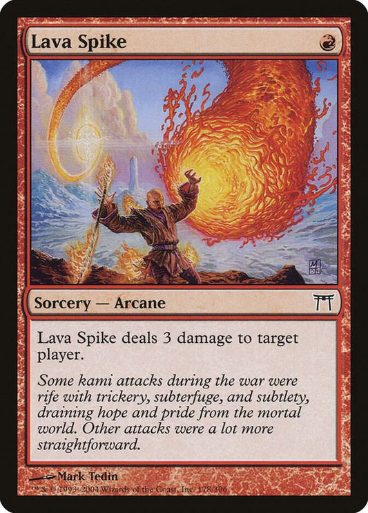 Lava Spike (178) [Champions of Kamigawa]