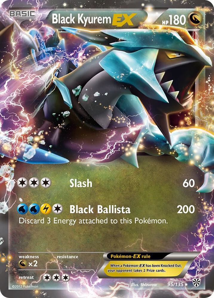Black Kyurem EX (95/135) [Plasma Storm]