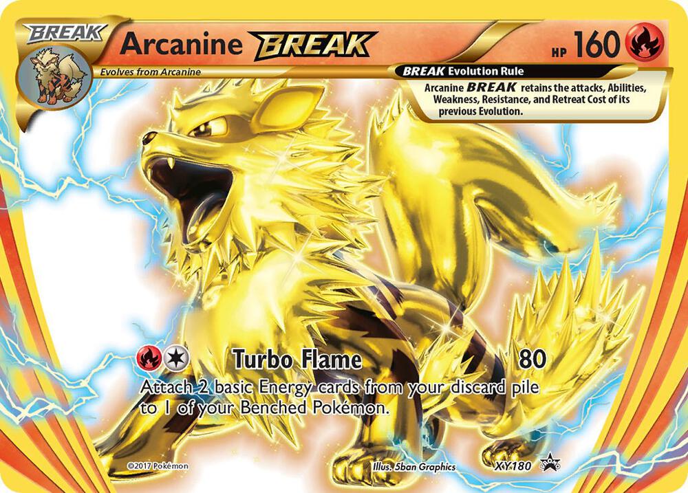 Arcanine BREAK - XY180 [XY Promos]