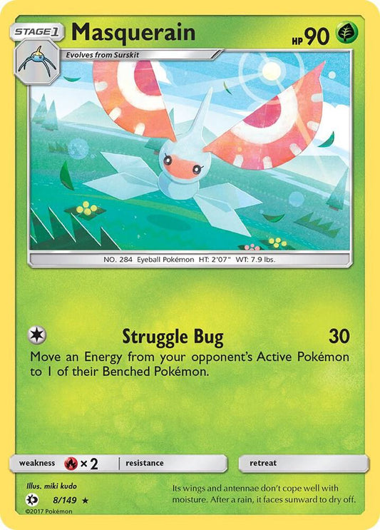 Masquerain (8/149) [SM Base Set]