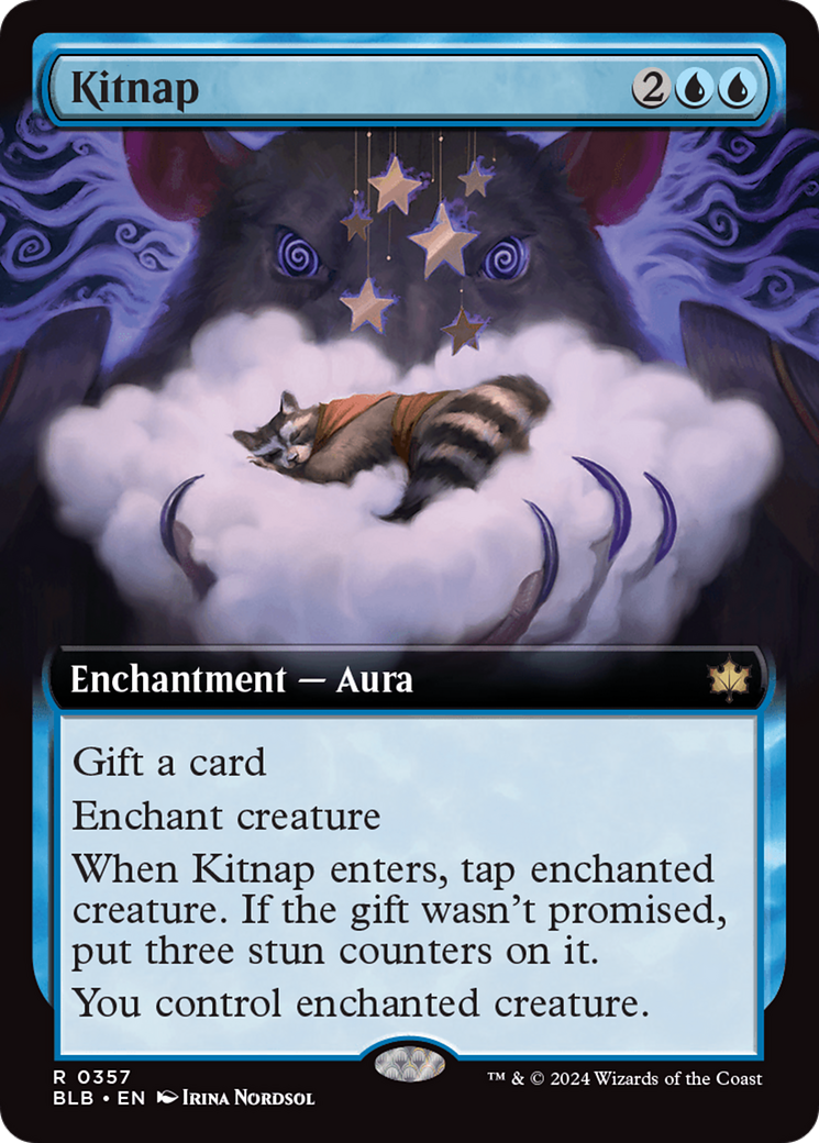 Kitnap (BLB-357) - Bloomburrow: (Extended Art) Foil