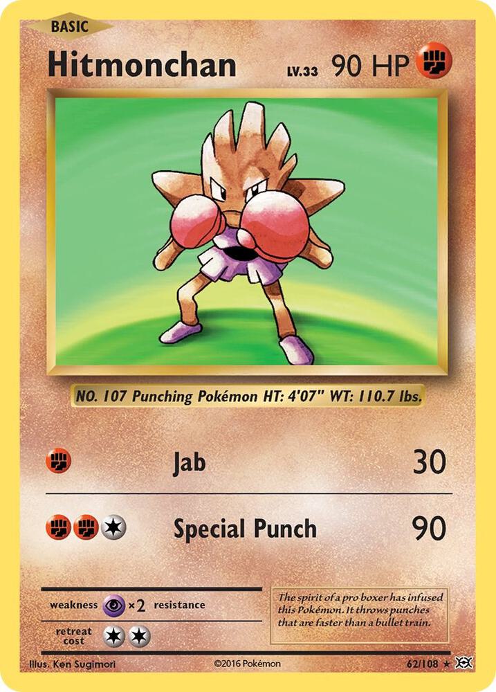 Hitmonchan (62/108) [XY Evolutions]
