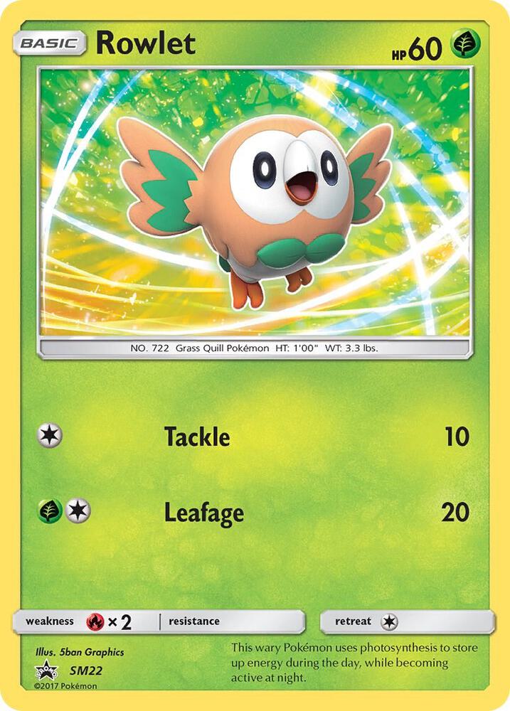 Rowlet - SM22 [SM Promos]
