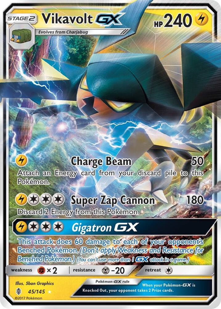 Vikavolt GX (45/145) [SM Guardians Rising]