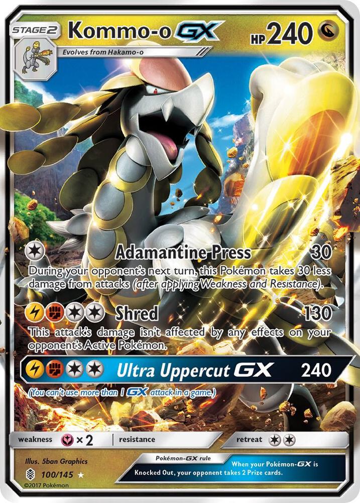 Kommo-o GX (100/145) [SM Guardians Rising]