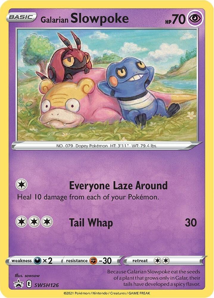 Galarian Slowpoke - SWSH126 [SWSH Sword and Shield Promo Cards]