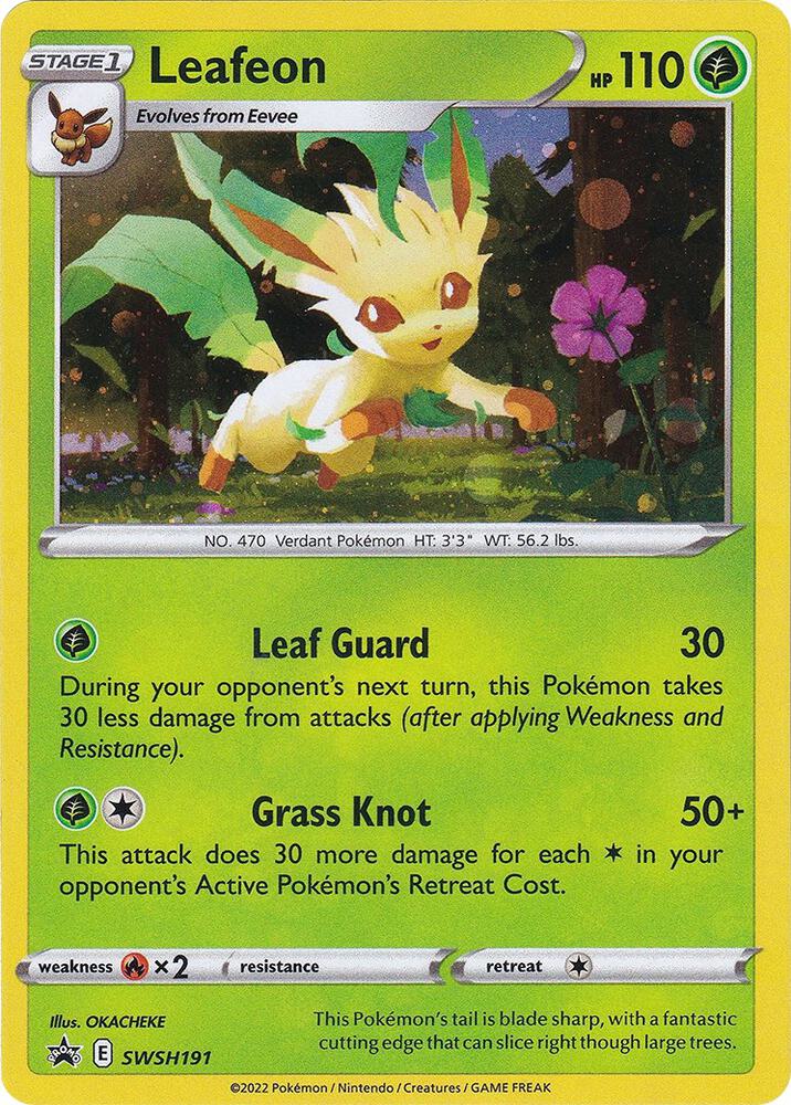 Leafeon - SWSH191 [SWSH Sword and Shield Promo Cards]