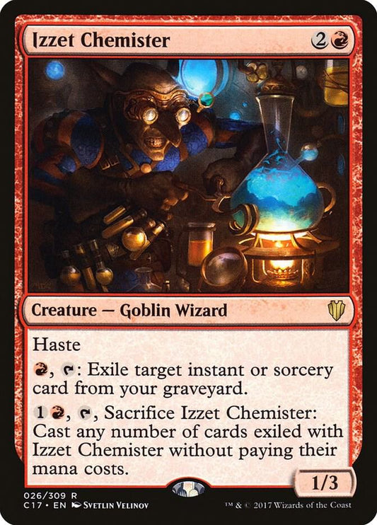 Izzet Chemister (26) [Commander 2017]