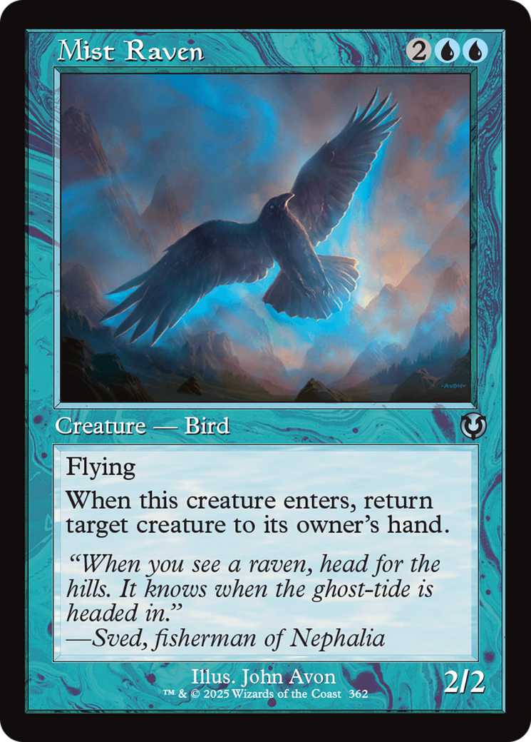 Mist Raven (INR-362) - Innistrad Remastered Foil