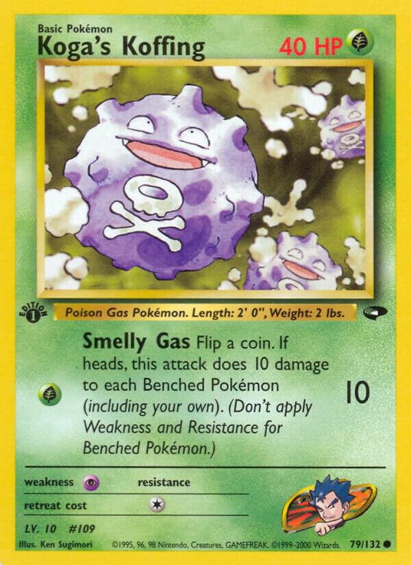 Koga's Koffing (79) (079/132) [Gym Challenge (Unlimited)]