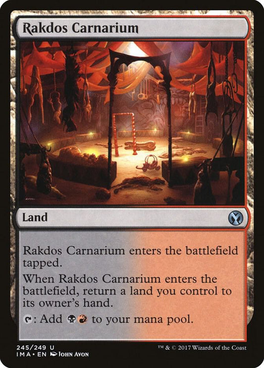 Rakdos Carnarium (245) [Iconic Masters]