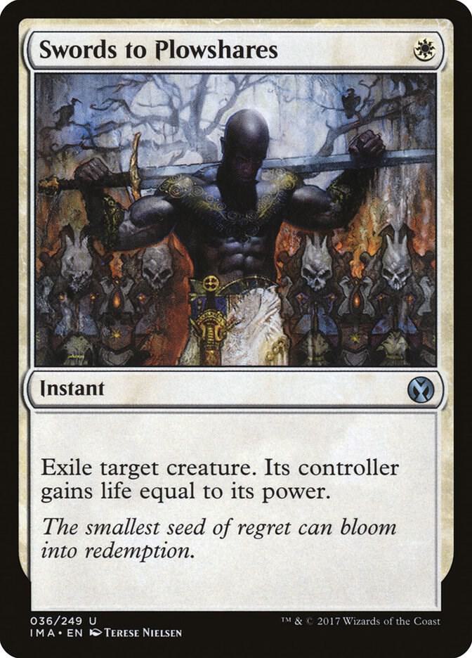 Swords to Plowshares (36) [Iconic Masters]