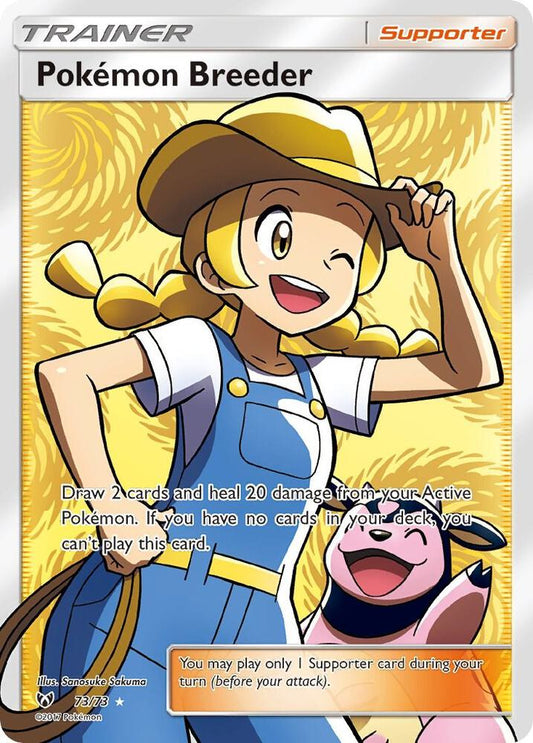 Pokemon Breeder (Full Art) (73/73) [Shining Legends]