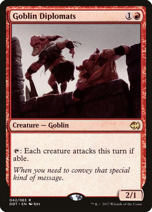Goblin Diplomats (42) [Duel Decks: Merfolk vs. Goblins]