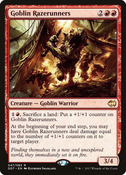 Goblin Razerunners (47) [Duel Decks: Merfolk vs. Goblins]