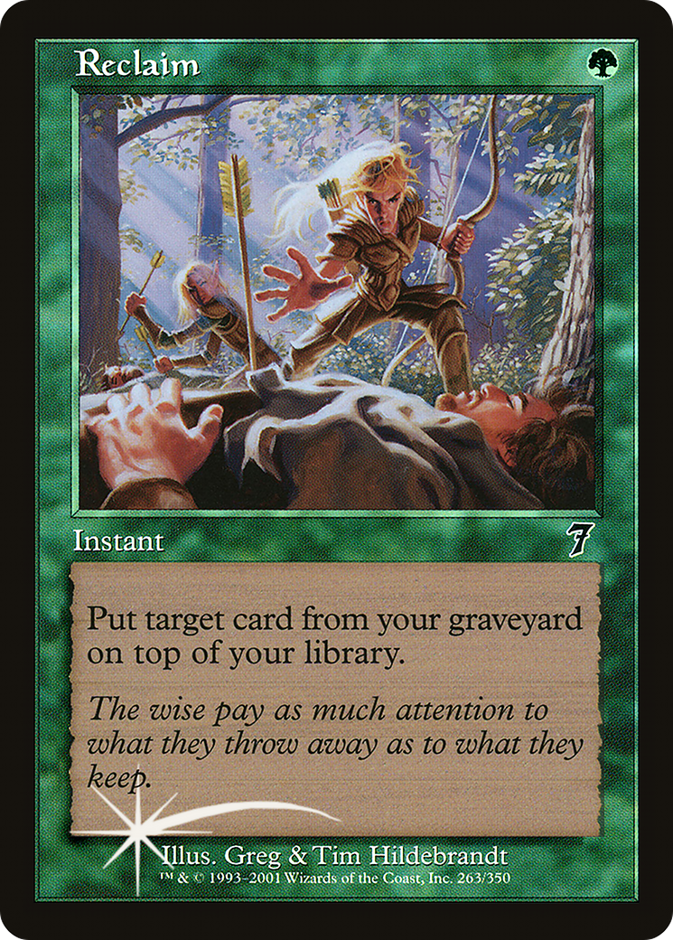 Reclaim (7ED-263★) - Seventh Edition Foil