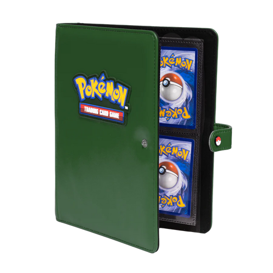 Ultra Pro - Pokémon Green 4-Pocket Premium Snap Binder