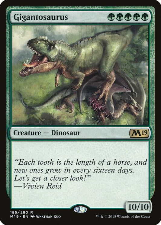 Gigantosaurus (185) [Core Set 2019]