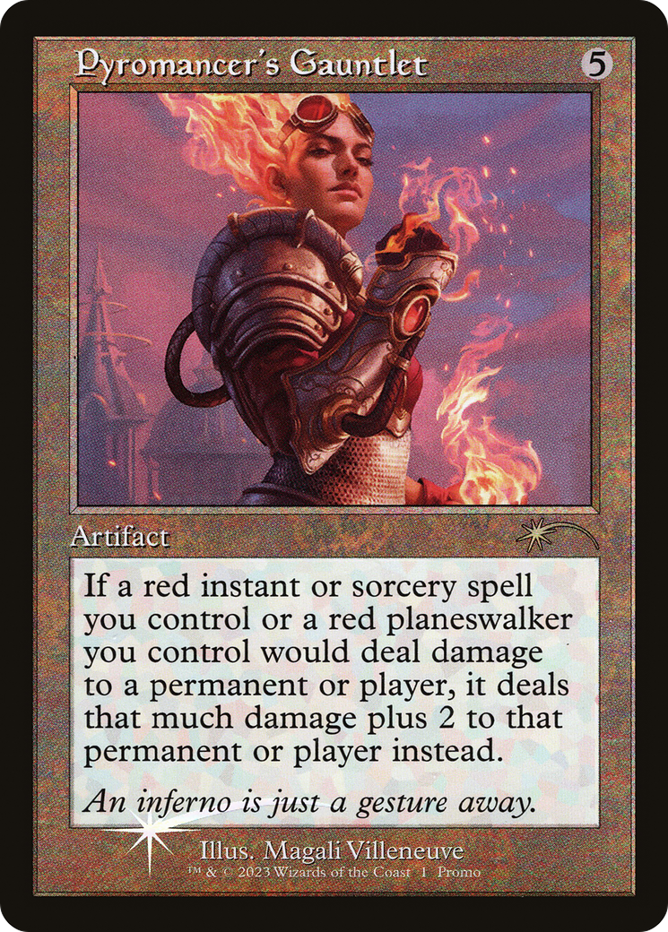 Pyromancer's Gauntlet (MEDIA-001) - Media and Collaboration Promos Foil