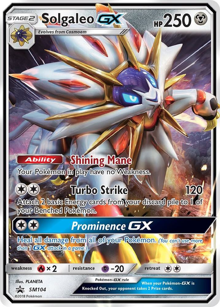 Solgaleo GX - SM104 [SM Promos]