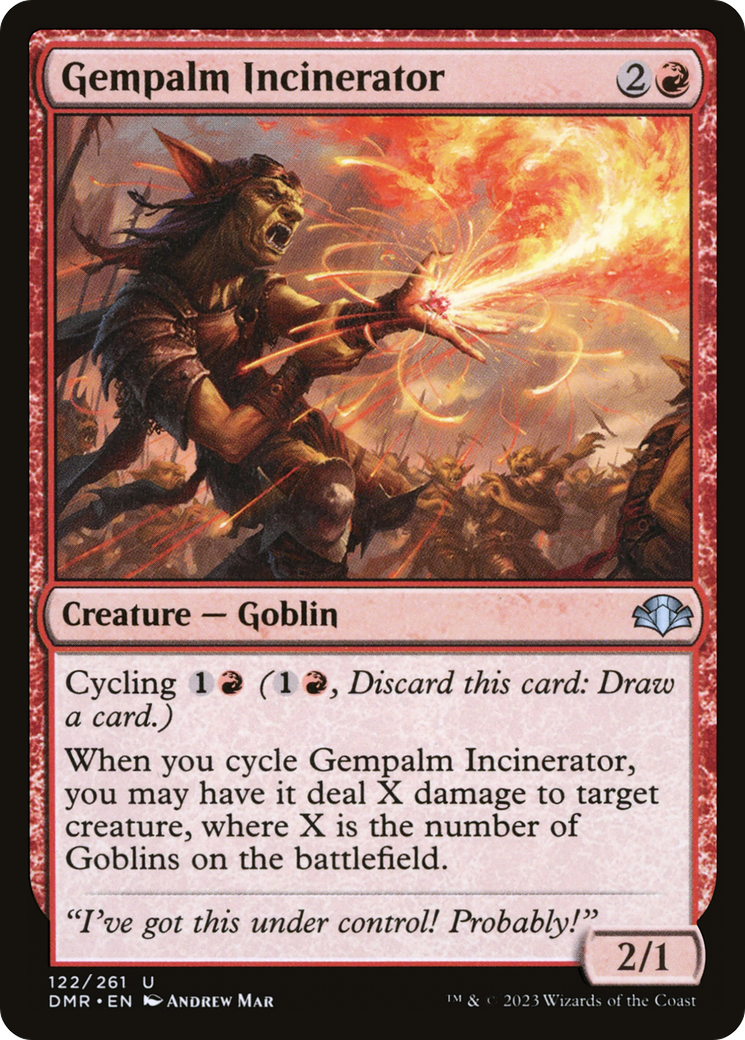 Gempalm Incinerator (DMR-122) - Dominaria Remastered