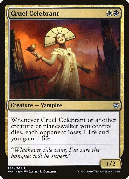 Cruel Celebrant (188) [War of the Spark]