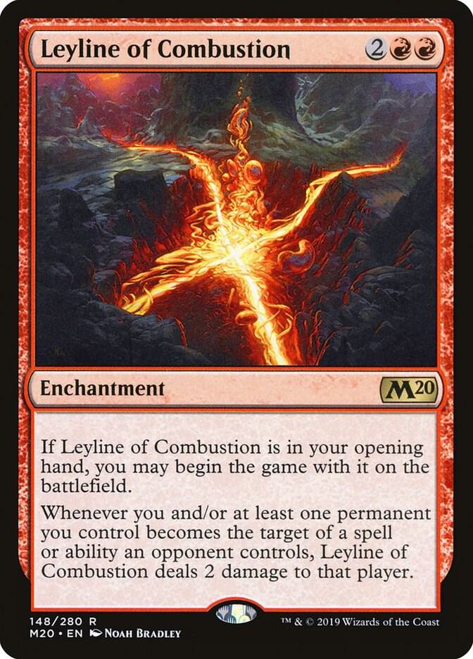 Leyline of Combustion (148) [Core Set 2020]
