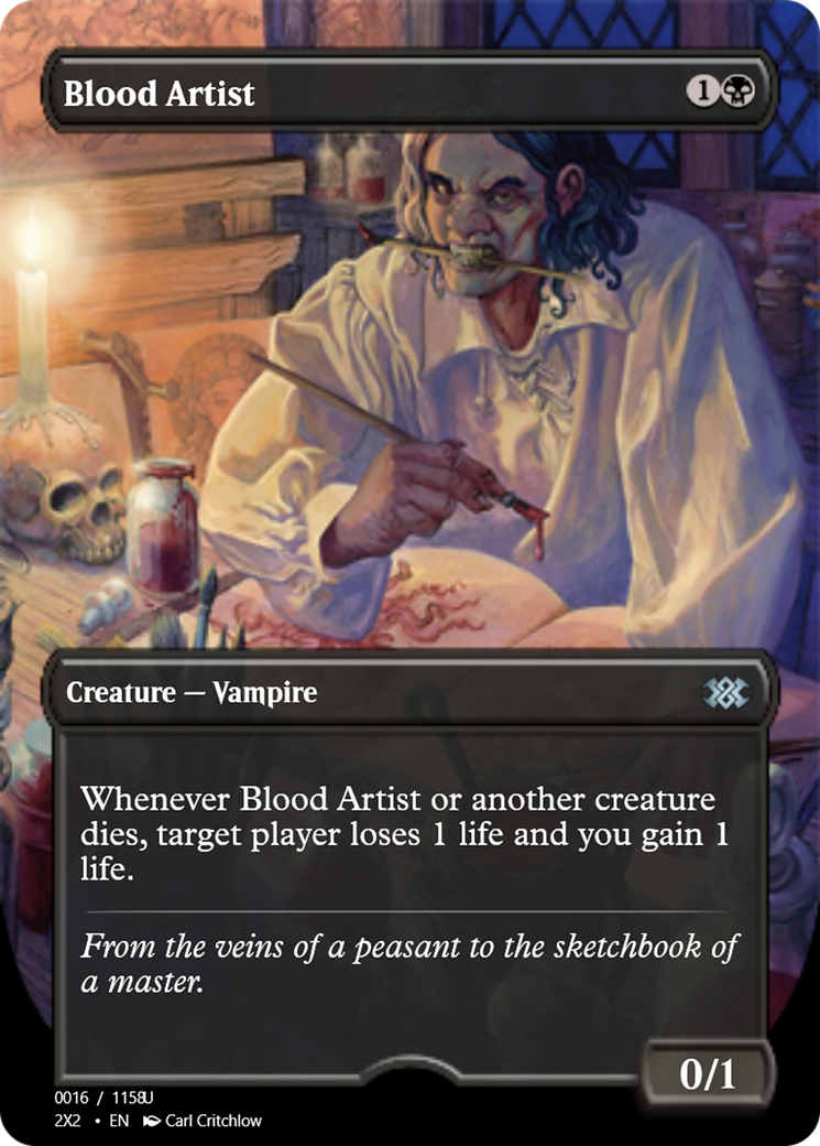 Blood Artist (PRM-102245) - Magic Online Promos Foil