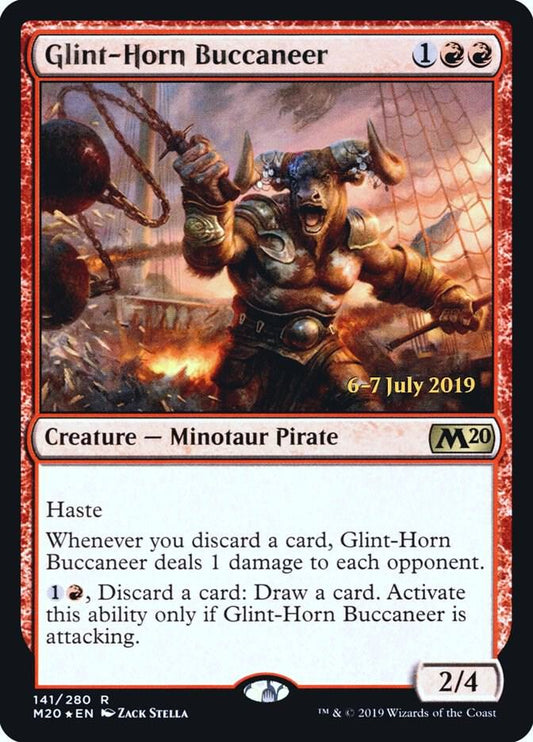 Glint-Horn Buccaneer (141) [Prerelease Cards]