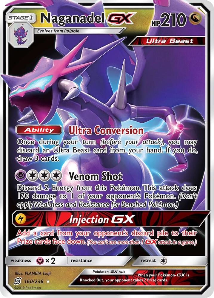 Naganadel GX (160/236) [SM Unified Minds]