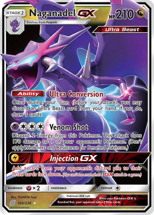 Naganadel GX (160/236) [SM Unified Minds]