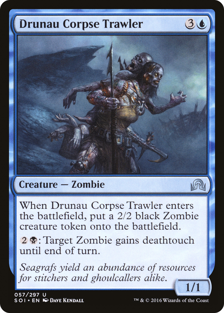Drunau Corpse Trawler (SOI-057) - Shadows over Innistrad
