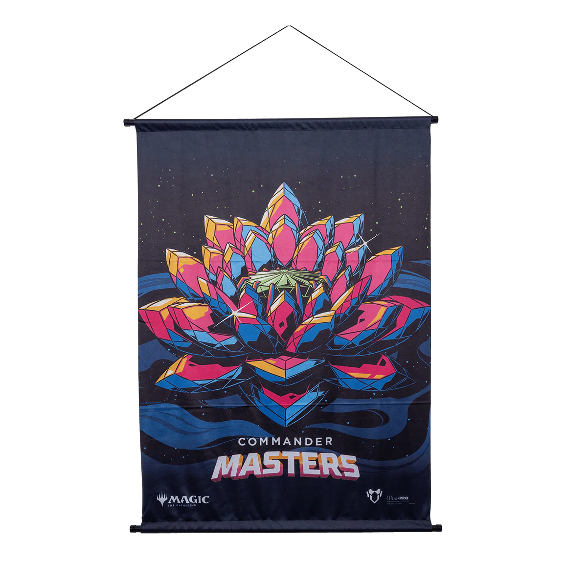 Wall Scroll:  Jeweled Lotus