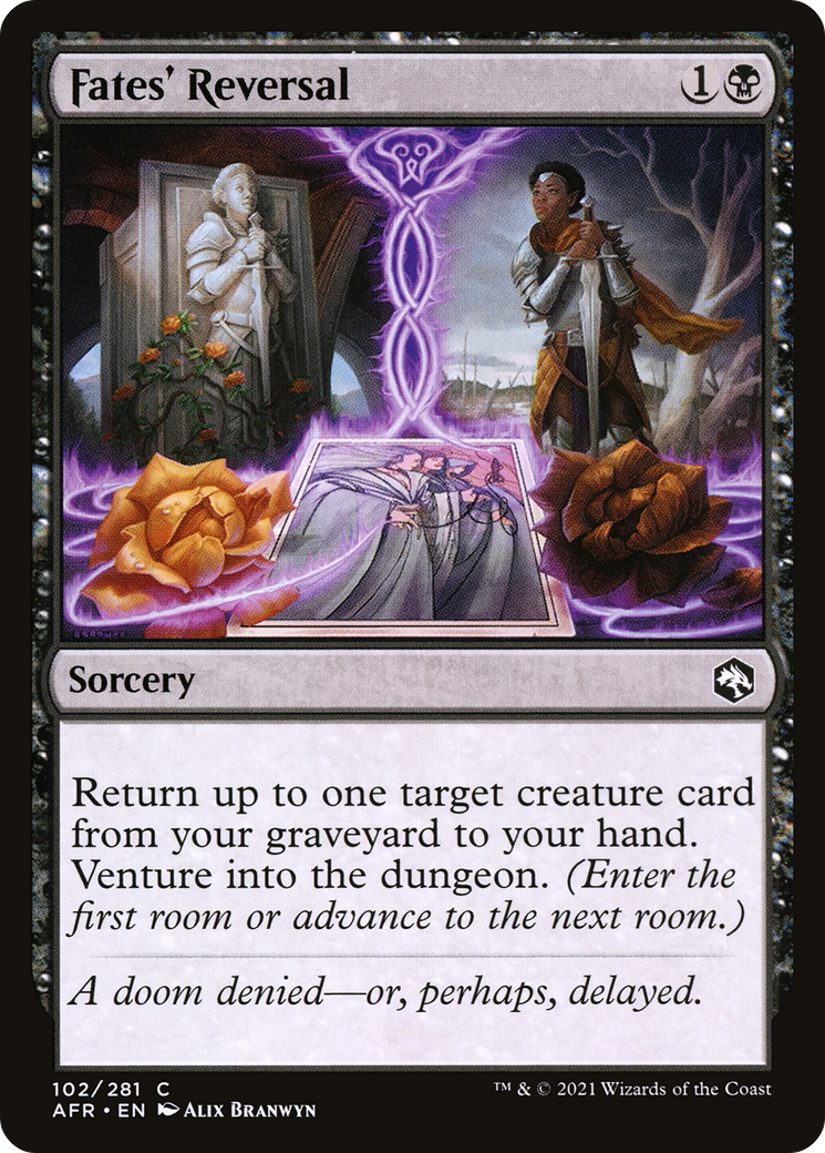 Fates' Reversal (AFR-102) - Adventures in the Forgotten Realms Foil